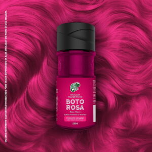 Kamaleão Color Máscara Pigmentante Boto Rosa (Rosa Neon) 150ml