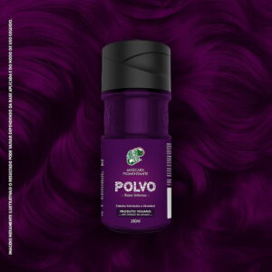 Kamaleão Color Máscara Pigmentante Polvo (Roxo Intenso) 100ml