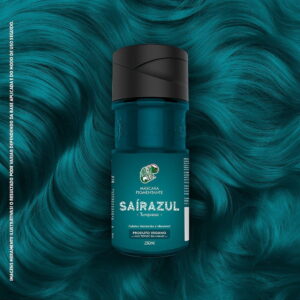Kamaleão Color Máscara Pigmentante Saírazul (Turquesa) 100ml